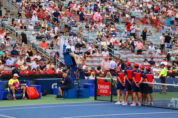 Stadium Tennis Court Competition — Stock Photo, Image