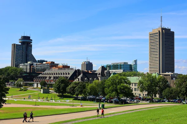 Québec Ville Canada 2022 Hôtel Concorde Est Connu Pour Son — Photo