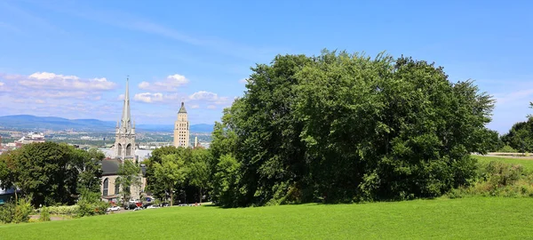 Vista Sobre Castelo Histórico Canadá — Fotografia de Stock