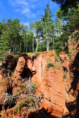 Hopewell Kayalık Parkı Kanada 'da, Kuzey Atlantik Okyanusu' ndaki Fundy Körfezi kıyısında yer alıyor.