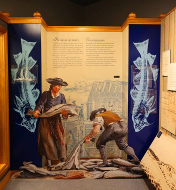 Antik tarih müzesinin içi 