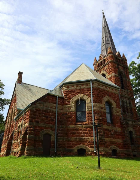 Charlottetown Prince Edwards Island 2022 Paul Anglican Church Sacks Worship — стоковое фото