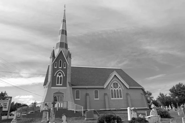 Milton Crapaud Prince Edwards Island 2022 Milton John Anglican Church — 图库照片