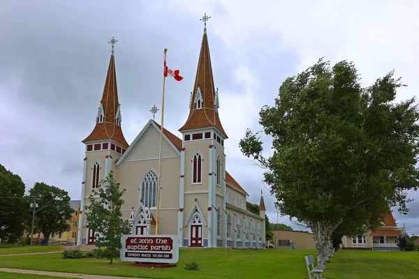 Miscouche Prince Edward Island Canada 2022 John Baptist Roman Catholic — 스톡 사진
