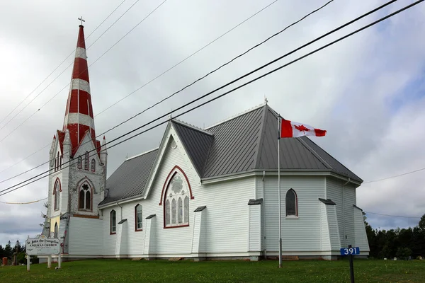 Milton Crapaud Edwards Island 2022 Saint John Evangelist Church Aborses — 스톡 사진