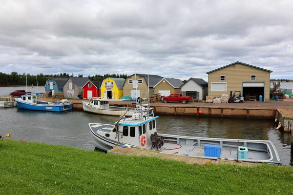 Principio Del Río Francés Edward Island 2022 Cabaña Pescadores French — Foto de Stock