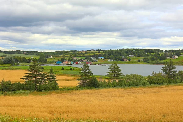 Franch River Prince Edward Island 2022 Francouzská Řeka Nebalená Oblast — Stock fotografie