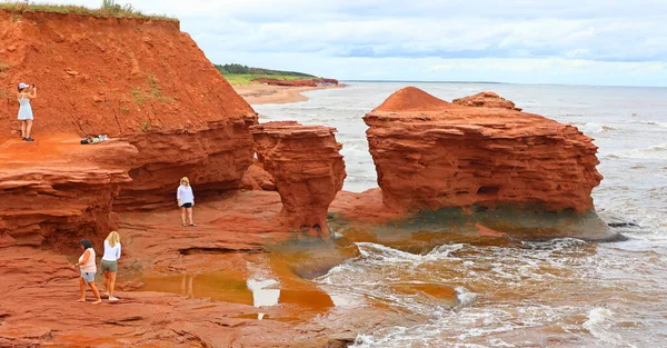 Thunder Cove Beach Prince Edward Island 2022 Thunder Cove Beach — Foto Stock