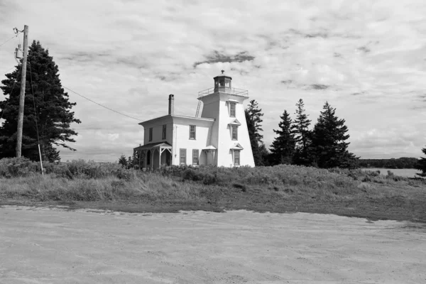 Blockhouse Point Light Prince Edward Island 2022 Blockhouse Point Lightは — ストック写真