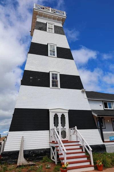 West Point Prince Edward Island 2022 West Point Lighthouse Cape — Stock Photo, Image