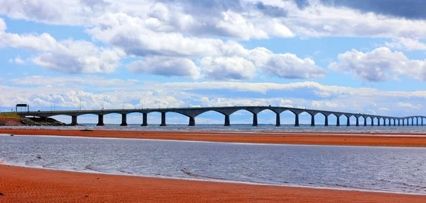 Borden Carleton Prince Edward Island 2022 Puente Confederación Puente Viga —  Fotos de Stock