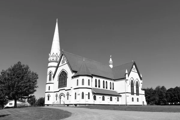 Indian River Prince Edward Island 2022 Marys Church Fine Example — Stock Photo, Image