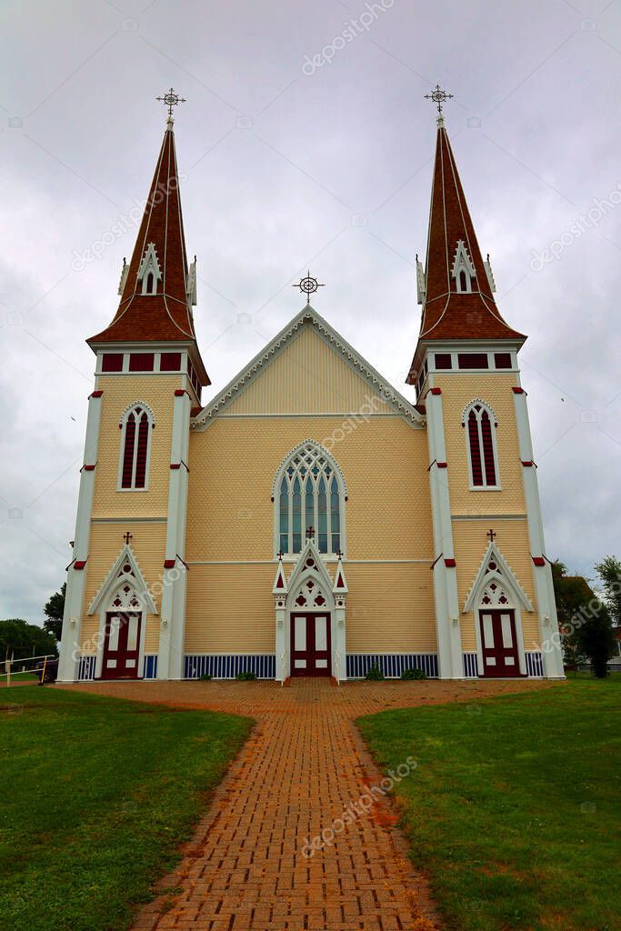 MISCOUCHE PRINCE EDWARD ISLAND 08 17 2022 San Juan Bautista La Iglesia