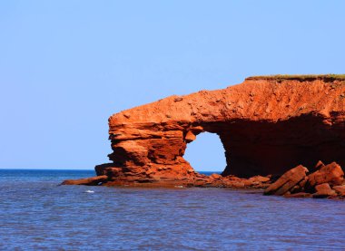 Cavendish Beach Prince Edward Island Milli Parkı'nda (Prince Edward Island, Kanada)