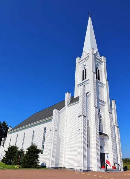 Memramcook Novo Brunswick Canada 2022 Igreja Notre Dame Lourdes Uma — Fotografia de Stock