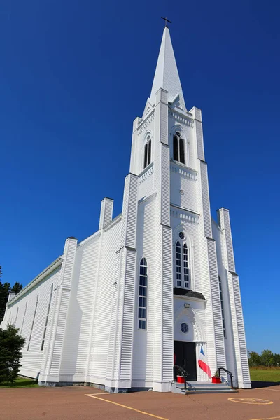 Memramcook New Brunswick Canada 2022 Notre Dame Lourdes Church Renaissance — 스톡 사진