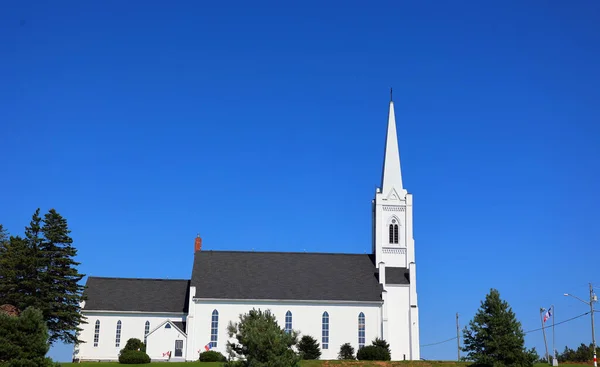 Memramcook New Brunswick Kanada 2022 Die Kirche Notre Dame Lourdes — Stockfoto