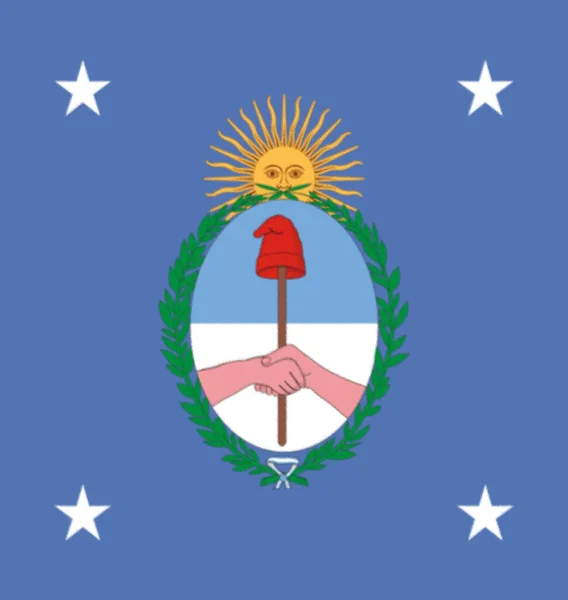 Standard Presidenziale Dell Argentina — Foto Stock