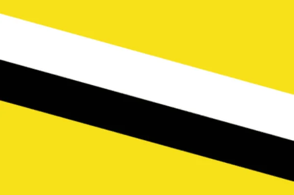 Bandera Brunei Desde 1906 Hasta Septiembre 1959 — Foto de Stock