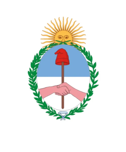 フフイ州 アルゼンチンの国旗 — ストック写真