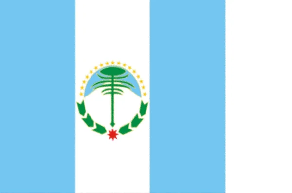 Флаг Аргентинской Провинции Нойкун — стоковое фото