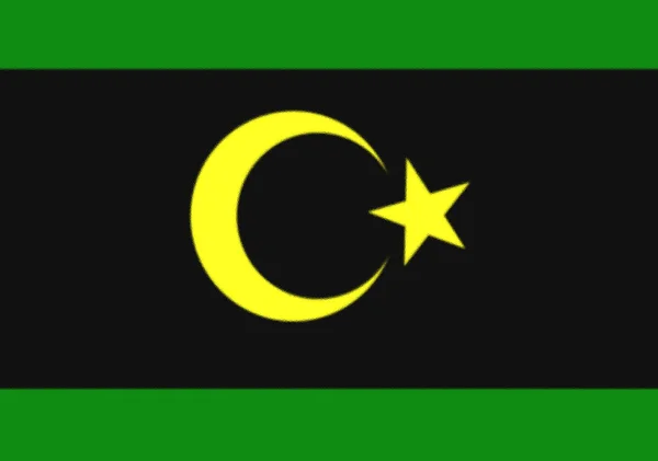 Flag Khiva 1917 1920 — Stock Photo, Image