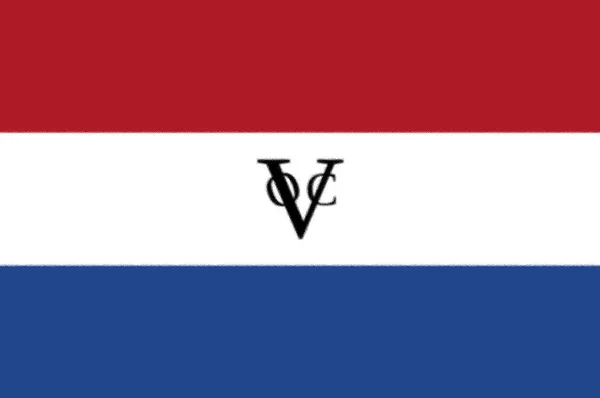 荷兰东印度公司的旗帜 — 图库照片