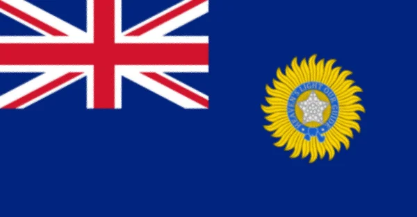 Flag Imperial India — Stock Photo, Image