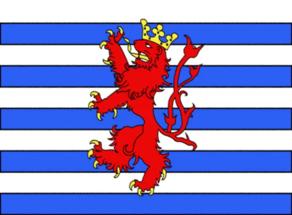 Flag Arelerland Belgian Region Arlon — Stock Photo, Image