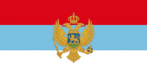 セルビア野党の旗 — ストック写真