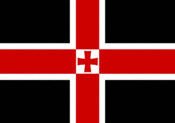 关于格鲁吉亚国旗的提案 — 图库照片