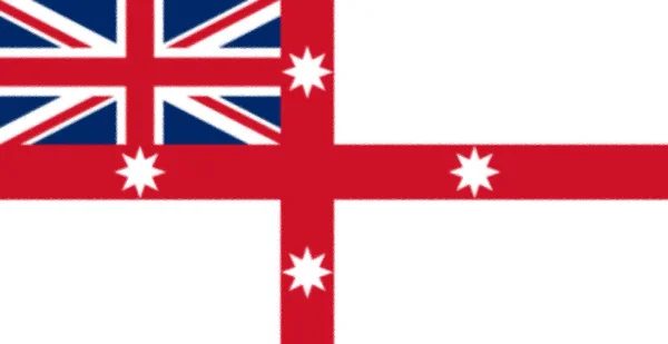 Nationale Koloniale Vlag Voor Australië 1823 1831 — Stockfoto