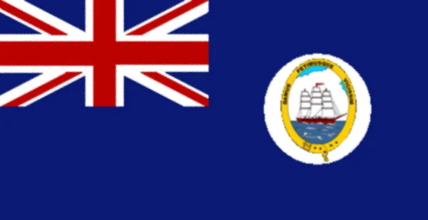 Vlag Van Brits Guyana 1919 1954 — Stockfoto