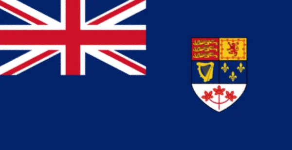 Canadian Blue Ensign 1965 Roku — Zdjęcie stockowe