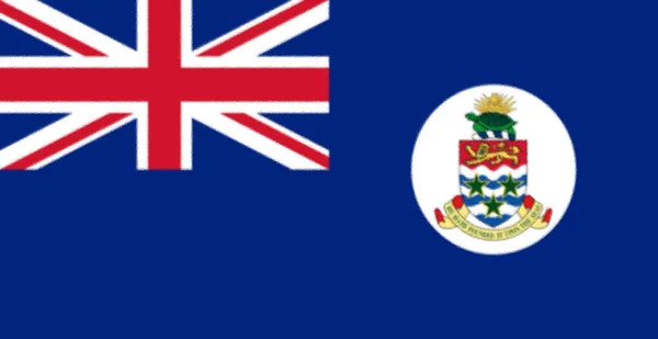 Flag Cayman Islands 1958 1999 — Stock Photo, Image