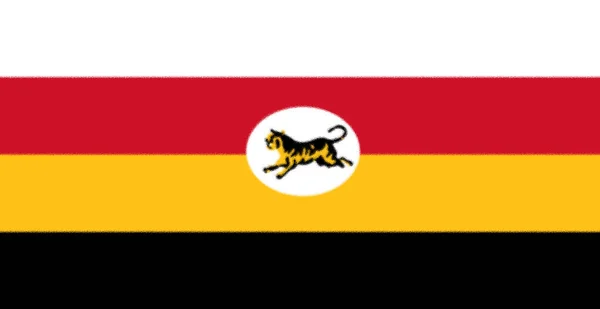 Malajiska Federationens Flagga 1825 1946 — Stockfoto