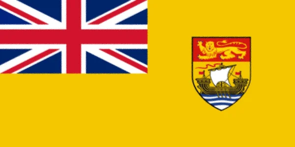 Флаг Нью Брансуика Канада — стоковое фото
