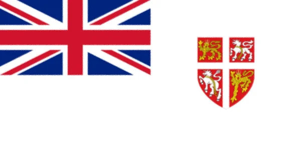 Flag Newfoundland Labrador Canada — Stock Photo, Image