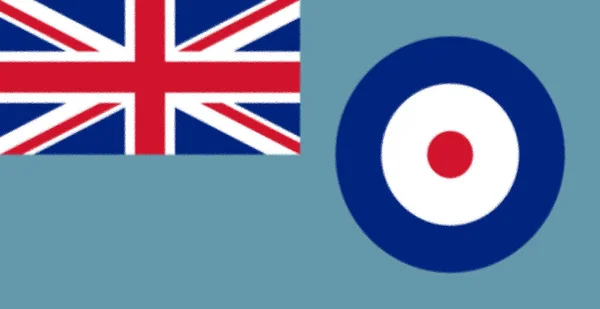 英国皇家空军旗 1921年 — 图库照片