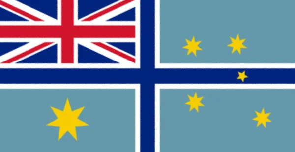 Vlag Van Australische Burgerluchtvaart 1935 1948 — Stockfoto