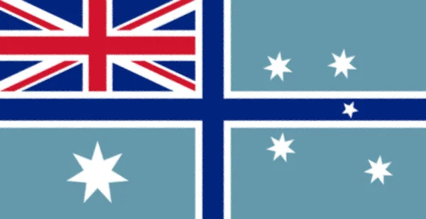 Australiens Flagga För Civil Luftfart 1948 — Stockfoto