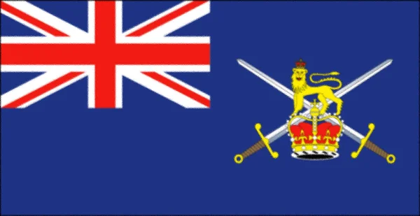 Bandeira Oficial Comissionado Exército Britânico Major — Fotografia de Stock