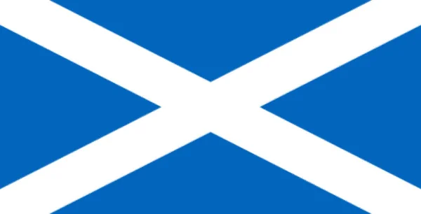 Bandeira Escócia Reino Unido — Fotografia de Stock