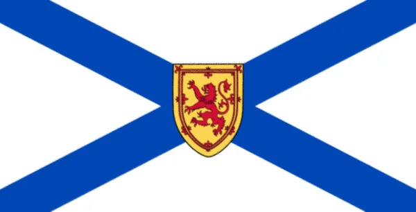 Flagga Nova Scotia Kanada — Stockfoto