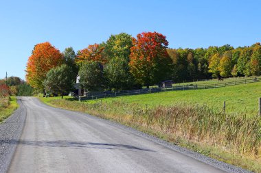 Kuzey Amerika doğudaki Bromont Quebec eyaletleri Kanada 'ya düştü