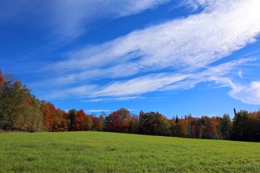 Kuzey Amerika doğudaki Bromont Quebec eyaletleri Kanada 'ya düştü