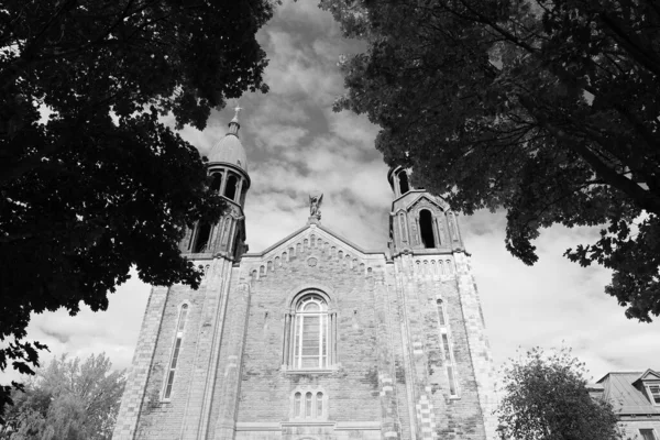 Lachine Montreal Quebec Canada 2022 Saints Anges Gardiens Lachine Church — 图库照片