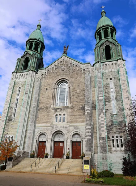 Lachine Montreal Quebec Canada 2022 Εκκλησία Των Αγίων Άγγελοι Gardiens — Φωτογραφία Αρχείου