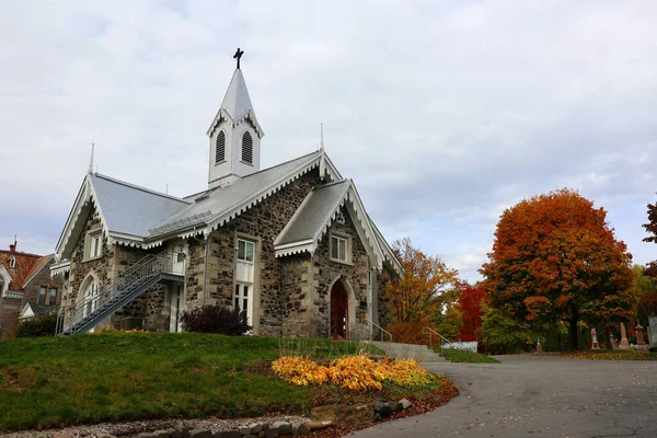 Montreal Quebec Canada 2022 Notre Dame Rsurrection Kapellet Beställdes Slutet — Stockfoto