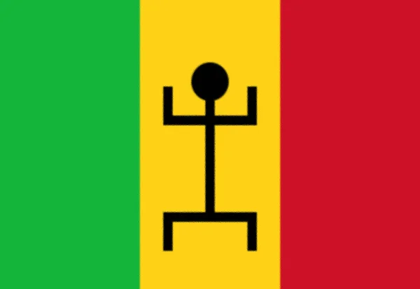Vlajka Mali 1959 1961 — Stock fotografie